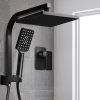 Bathroom Taps Faucet Rain Shower Head Set Hot And Cold Diverter DIY