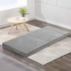 Barrington Bedding Folding Foam Mattress Portable Bed Mat Velvet