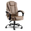 Electric Massage Office Chairs PU Leather Recliner Computer Gaming Seat