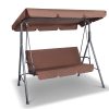 Outdoor Swing Chair Hammock 3 Seater Garden Canopy Bench Seat Backyard