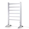 Electric Heated Towel Rail Rails Warmer Rack Aluminium