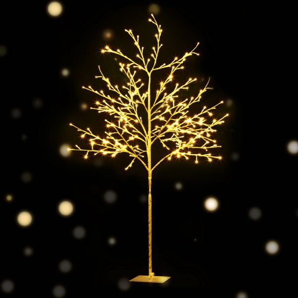 Jingle Jollys Christmas Tree LED Trees With Lights Warm White