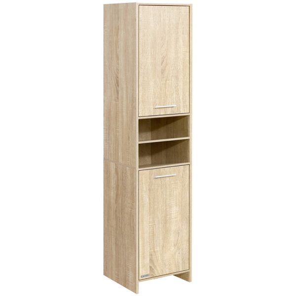 185cm Bathroom Cabinet Tallboy Furniture Toilet Storage Laundry Cupboard