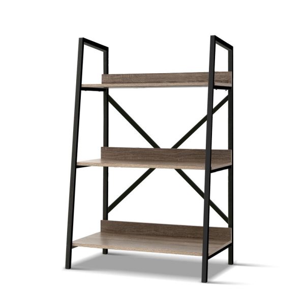 Bookshelf Metal Bookcase Bookshelves Oak Book Shelf Display Storage