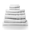 Royal Comfort Eden Egyptian Cotton 600GSM 8 Piece Luxury Bath Towels Set