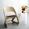 Set of 4 Dining Chairs Office Cafe Lounge Seat Stackable Plastic Leisure Chairs