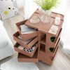 Horley Bedside Table Side Tables Nightstand Organizer Replica Boby Trolley 5Tier