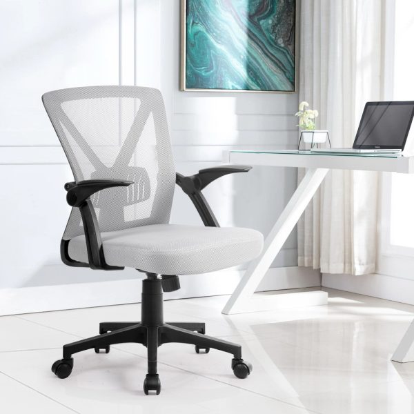 Gaming Office Chair Mesh Computer Chairs Swivel Executive Mid Back