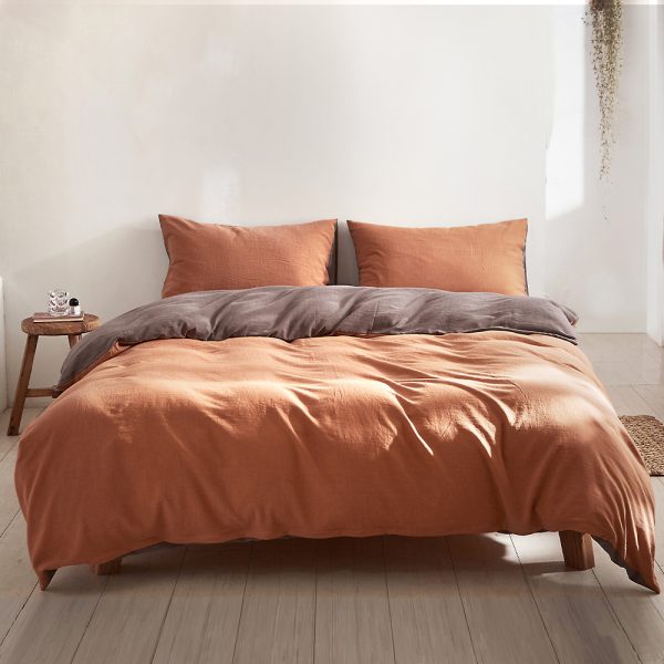 Cosy Club Washed Cotton Quilt Set
