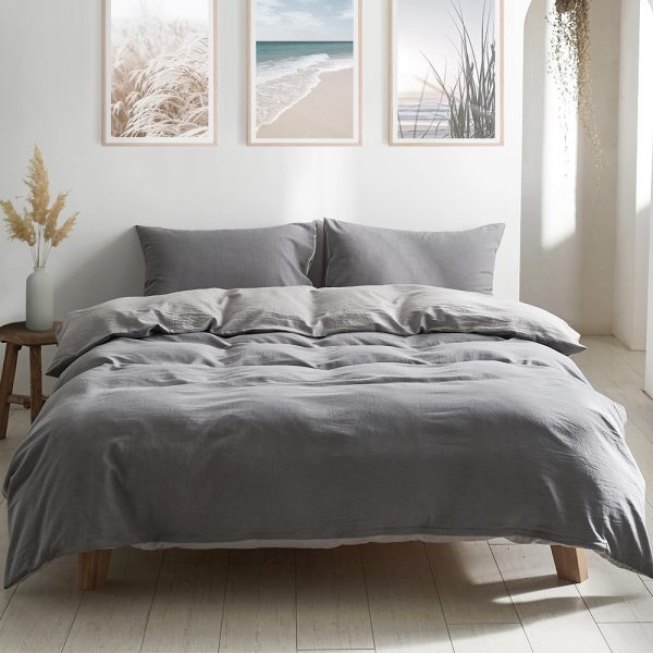 Cosy Club Washed Cotton Quilt Set