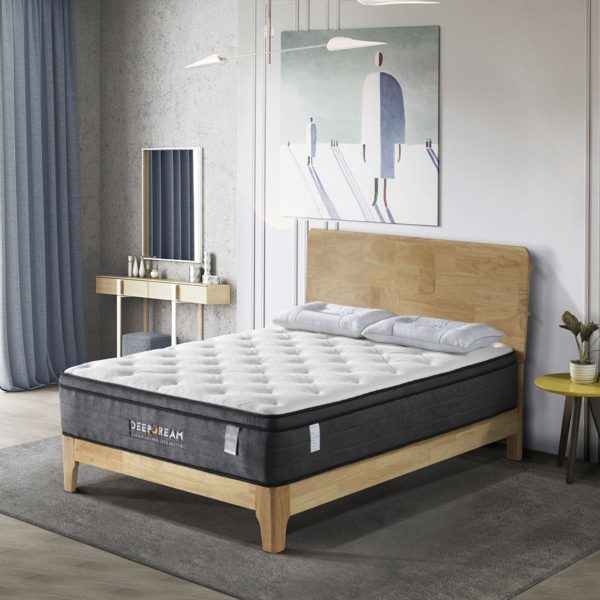 Baraboo Eurotop Mattress 5 Zone Pocket Spring Latex Foam 34cm