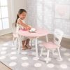 Round Table and 2 Chair Set for children