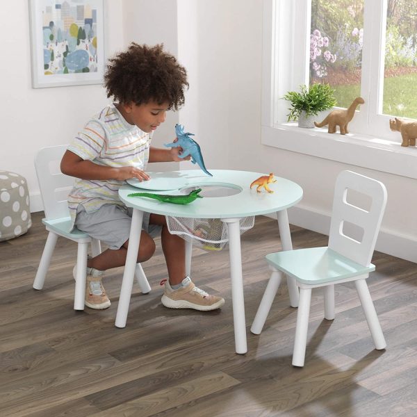 Round Table and 2 Chair Set for children