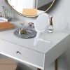 20X Magnifying Hand Mirror Two Sided Use for Makeup Application, Tweezing, and Blackhead/Blemish Removal