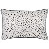 Cushion Cover-With Black Piping-Lunar