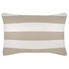 Cushion Cover-With Piping-Deck Stripe Beige