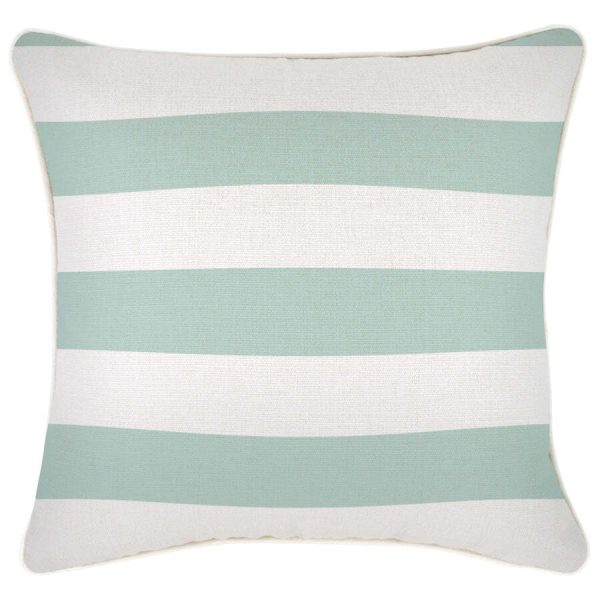 Cushion Cover-With Piping-Deck-Stripe-Mint
