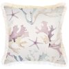 Cushion Cover-Coastal Fringe-Coral Coast