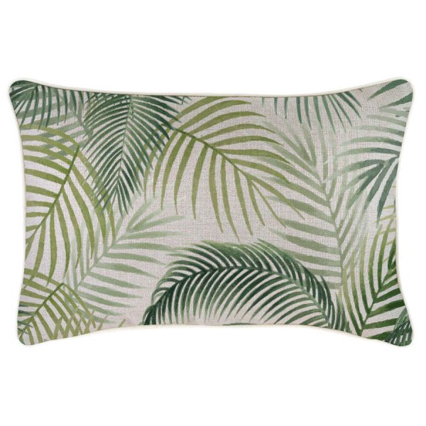 Cushion Cover-With Piping-Seminyak Green