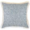 Cushion Cover-Coastal Fringe-Wild Blue