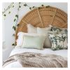 Cushion Cover-With Piping-Paint Stripes Pale Mint
