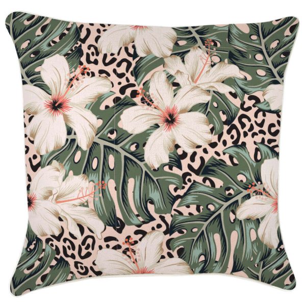 Cushion Cover-With Piping-Tropical Jungle