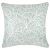 Cushion Cover-With Piping-Positano Pale Mint