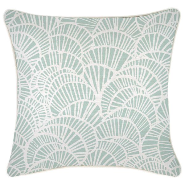Cushion Cover-With Piping-Positano Pale Mint