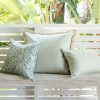 Cushion Cover-With Piping-Positano Pale Mint