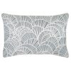 Cushion Cover-With Piping-Positano Smoke