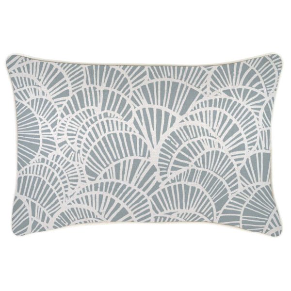 Cushion Cover-With Piping-Positano Smoke