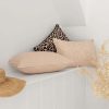 Cushion Cover-With Black Piping-Jungle Peach