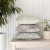 Cushion Cover-With Piping-Zig Zag Pale Mint