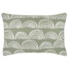 Cushion Cover-With Piping-Rainbows-Sage