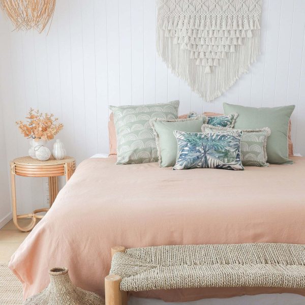 Cushion Cover-With Piping-Solid-Sage