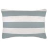 Cushion Cover-With Piping-Deck-Stripe-Smoke