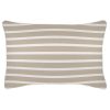 Cushion Cover-With Piping-Hampton Stripe Beige