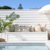 Cushion Cover-With Piping-Palm Cove Beige