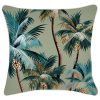 Cushion Cover-With Piping-Palm Trees Sage