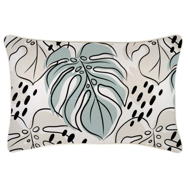 Cushion Cover-With Piping-Rainforest Seafoam