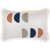 Cushion Cover-Coastal Fringe-Shadow Moon