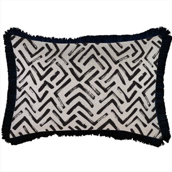 Cushion Cover-Coastal Fringe-Tribal