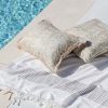 Cushion Cover-Coastal Fringe Natural-Coastal Coral Beige