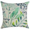 Cushion Cover-Watercolour Branches Sided-No Piping-45cm x 45cm