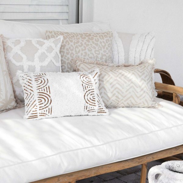 Cushion Cover-Boho Textured Single Sided