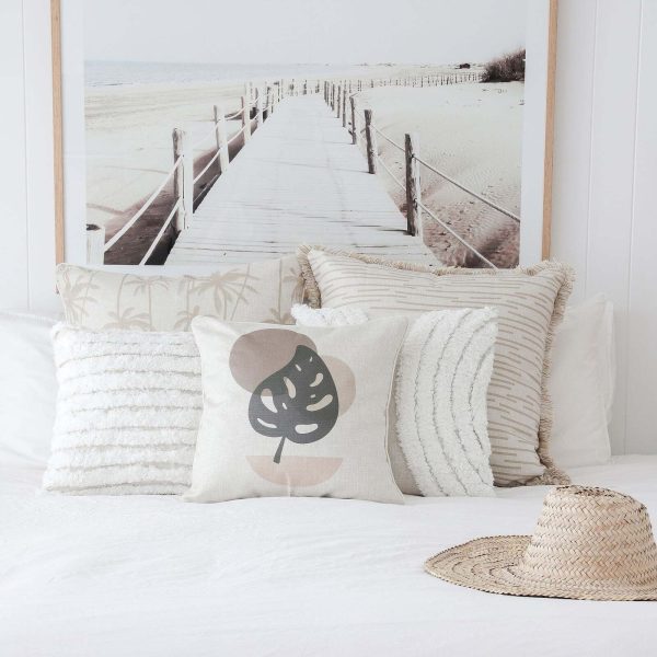 Cushion Cover-Boho Textured Single Sided