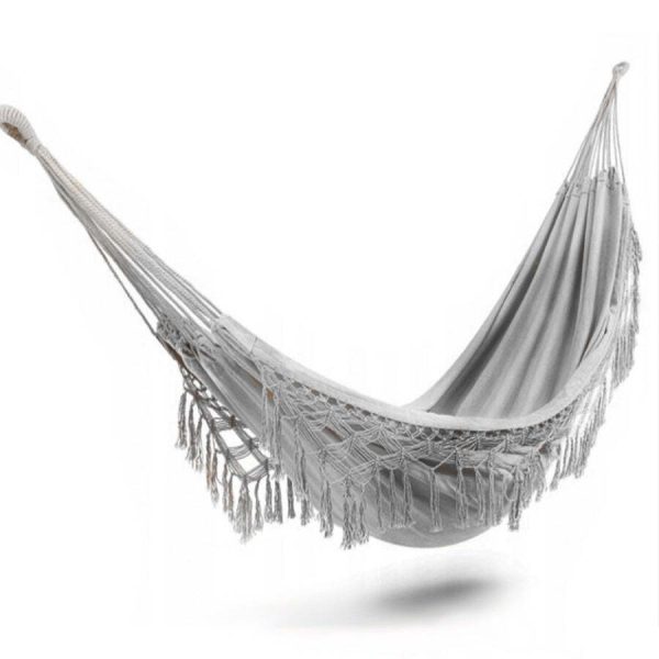 Boho Cotton Macrame Hammock