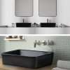 Muriel 48 x 37.5 x 13cm Ceramic Bathroom Basin Vanity Sink Above Counter Top Mount Bowl