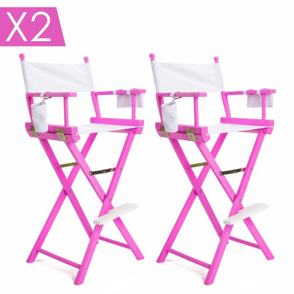 La Bella Folding Tall Chair DARK HUMOR Movie Director 75cm