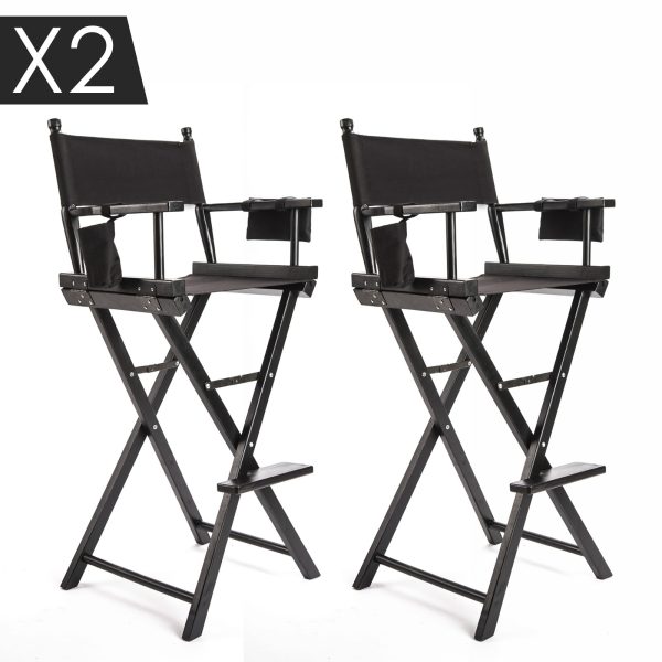 La Bella Folding Tall Chair DARK HUMOR Movie Director 75cm